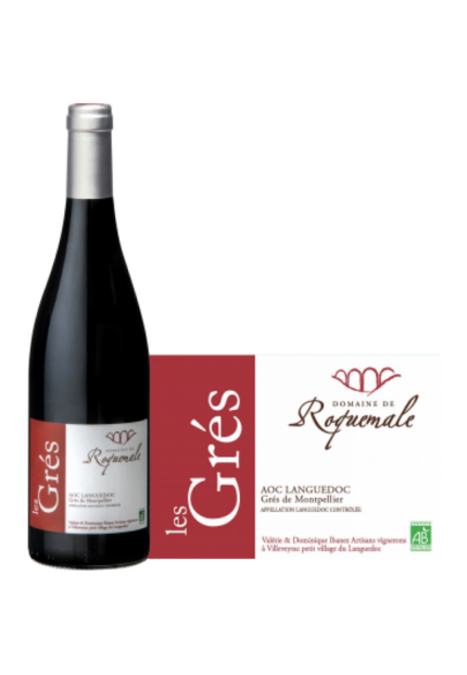 Rouge : LANGUEDOC - Grés de Montpellier- "Les Grès" - Domaine de Roquemale (Bio) - 2021