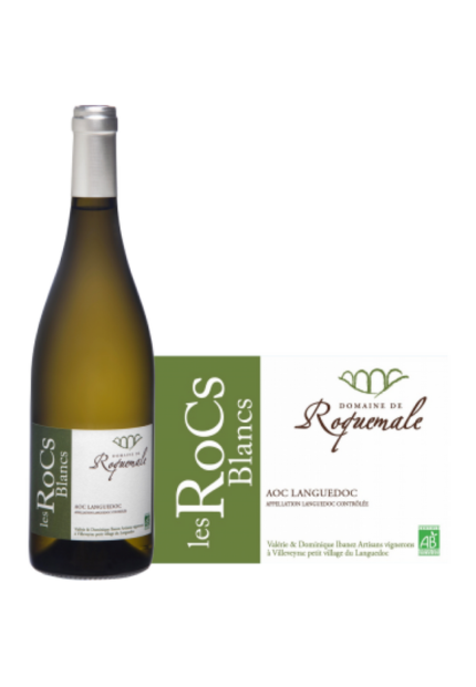 Blanc : LANGUEDOC "Les Rocs Blancs" Domaine de Roquemale (Bio) - 2022